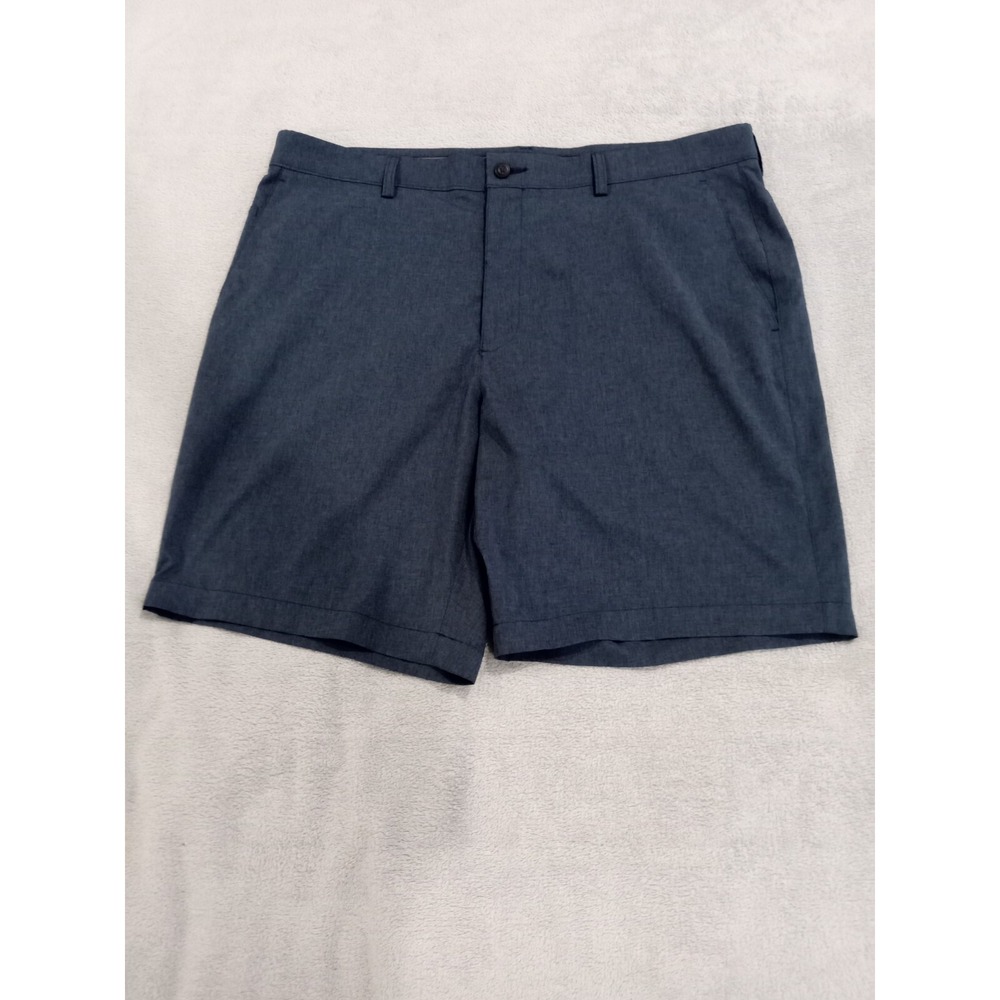 Mens PGA Tour Size 38 Navy Blue Stretch Golf‎ Shorts